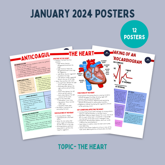 January 2024 Posters- Topic Heart